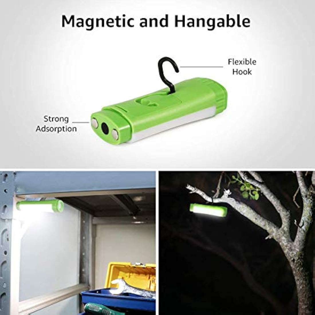 Linterna de camping LED recargable