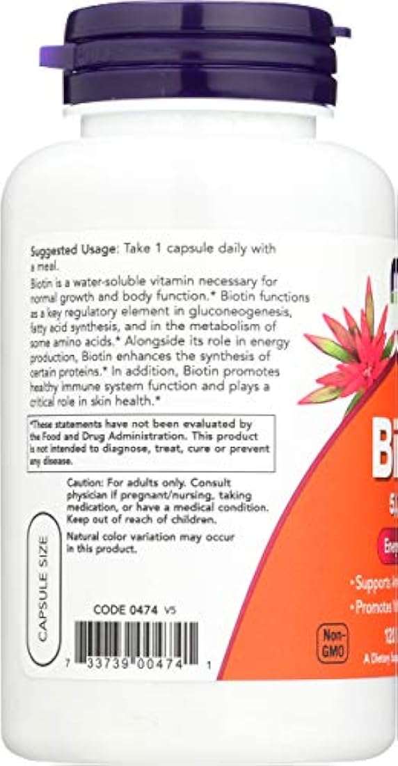 120 cápsulas vegetales (5 000 mcg, 2 unidades)