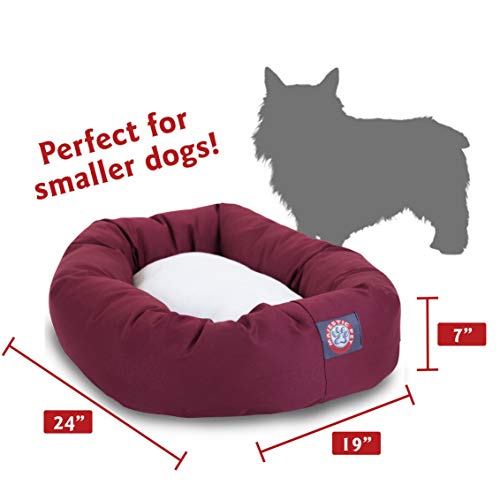 Cama de perro de polialgodón lavable Majestic Pet