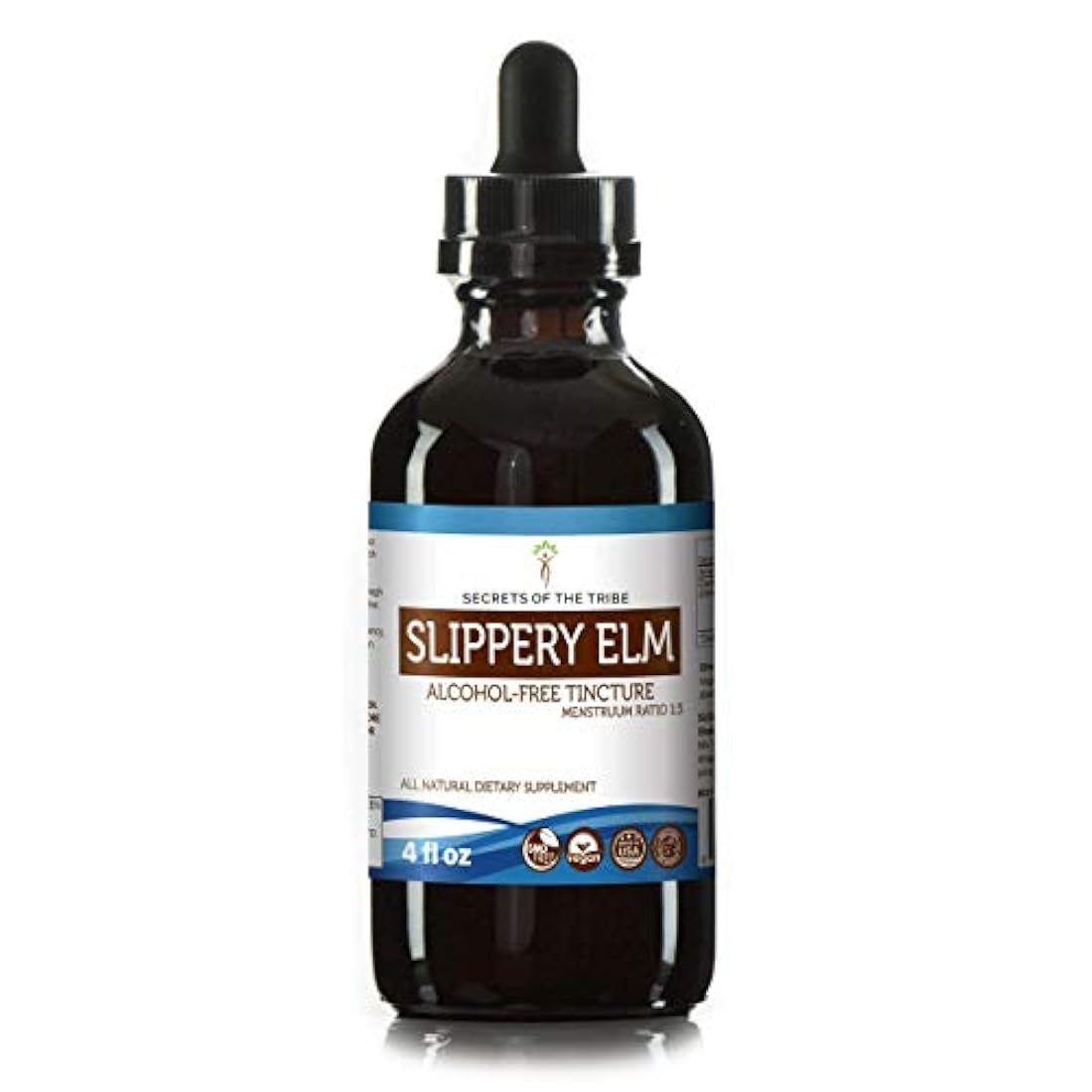 resbaladiza Elm Tintura alcohol-free Extracto de líquido