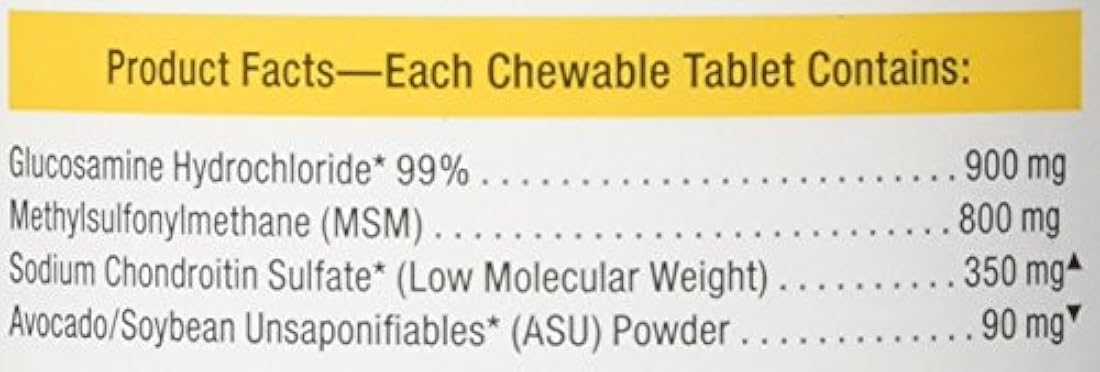 Nutramax Dasuquin con masticables MSM