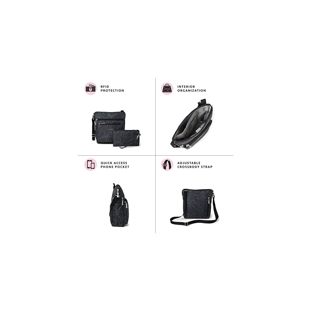 Bolsos transversal con correa de pulsera y protección