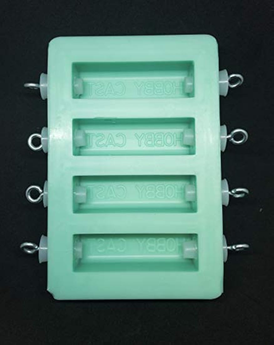 HCC sierra 4 Cavidad Molde de silicona tube-in etiqueta Casting