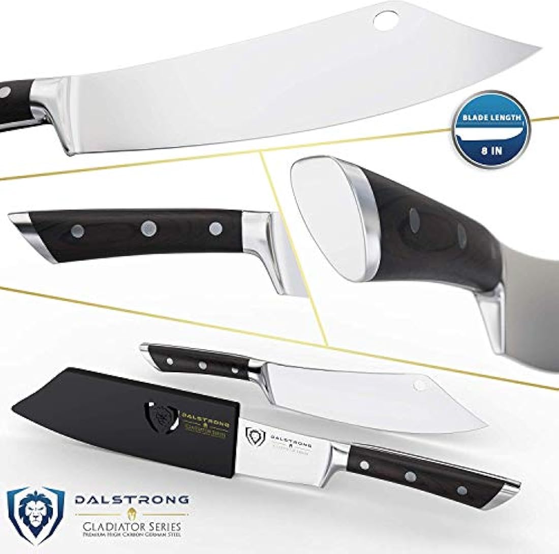 DALSTRONG - Cuchillo de chef de 8.0 in - The Crixus