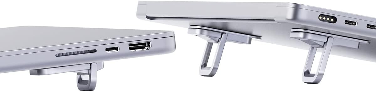 Hagibis Soporte para laptop de altura ajustable