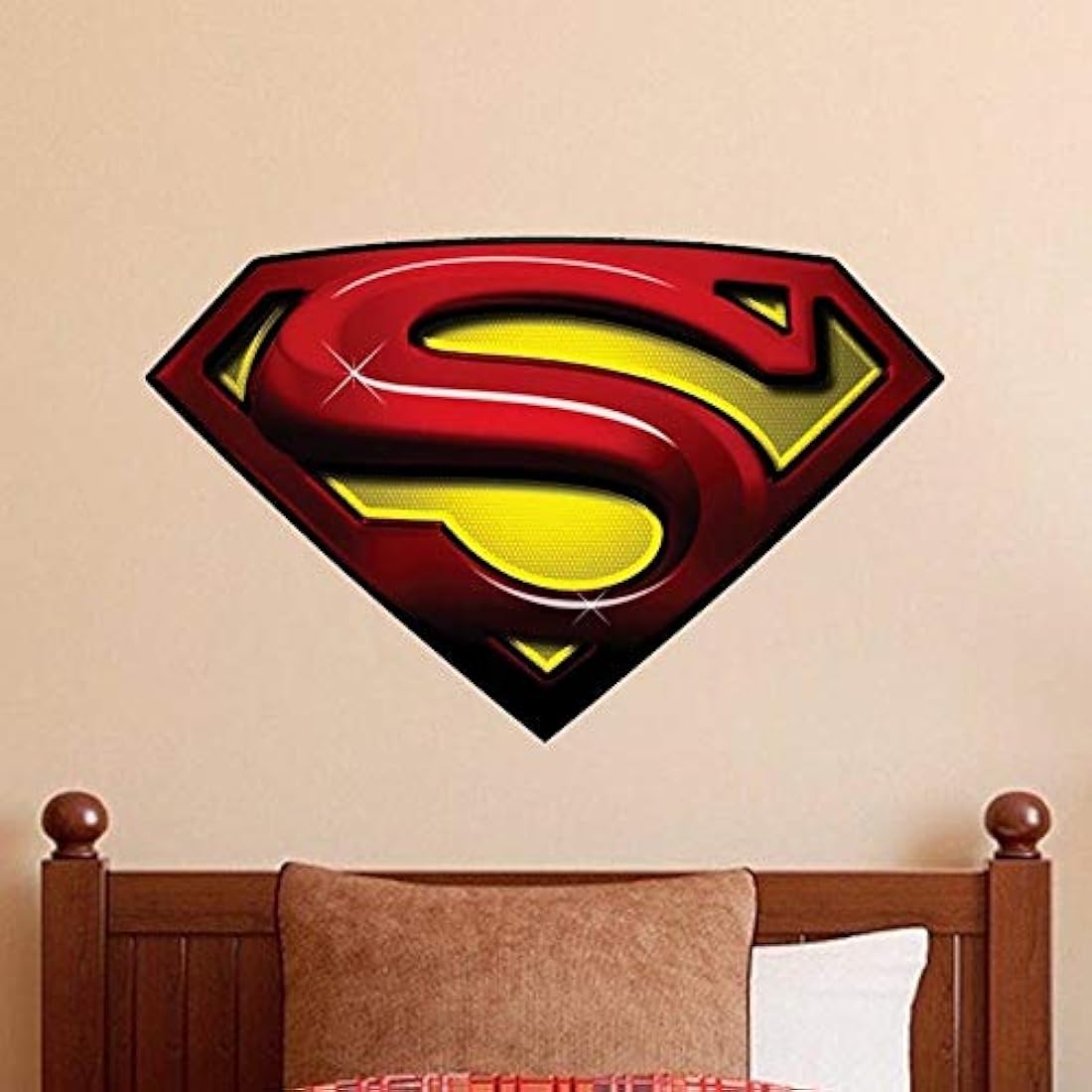 Vinilo adhesivo para pared, diseño de Superman