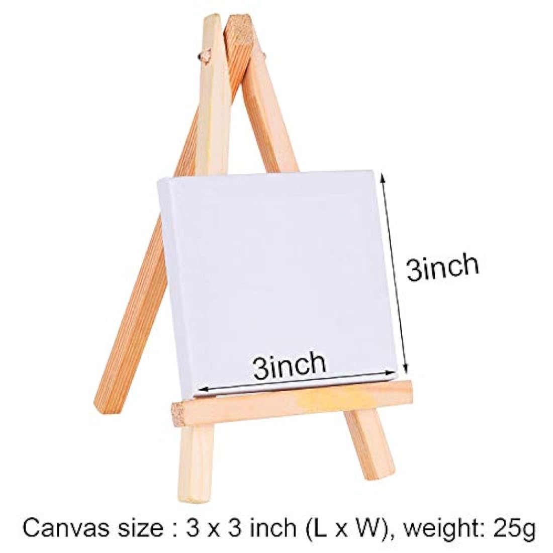 eBoot Paquete de 24 atriles pequeños de madera