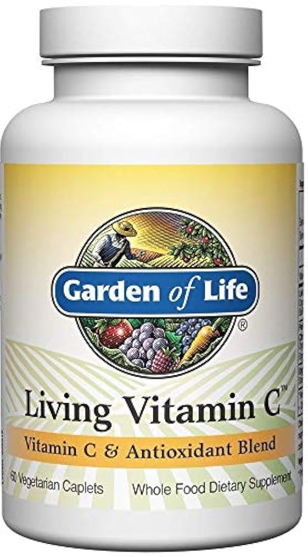 Suplemento de vitamina C Garden of Life no transgénicos