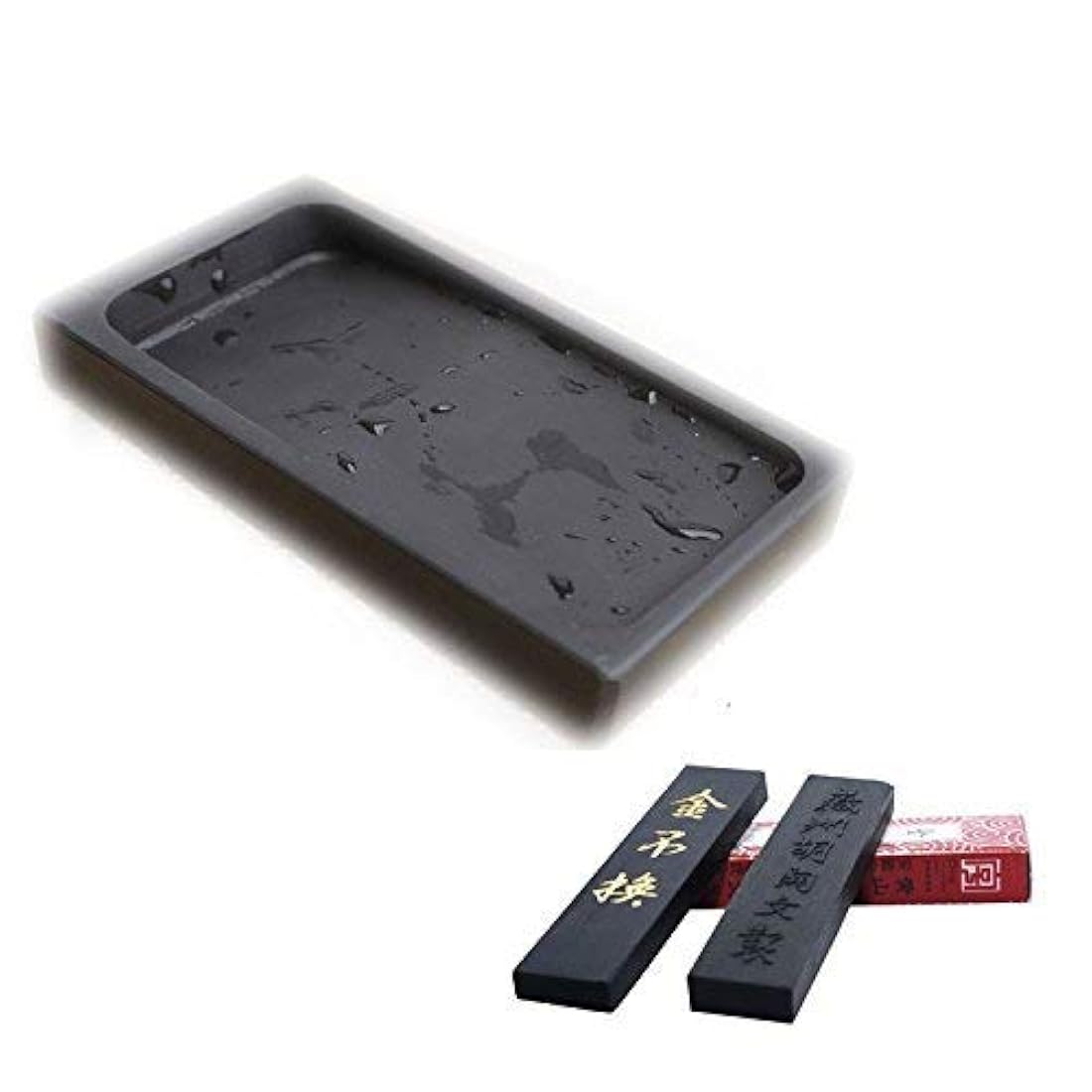 Easyou - Piedra de tinta natural de caligrafía china