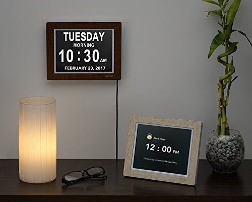 Reloj de día - Reloj digital de escritorio