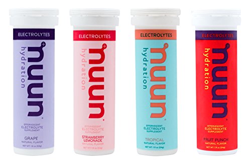 tabletas de bebidas electrolíticas, sabores mixtos