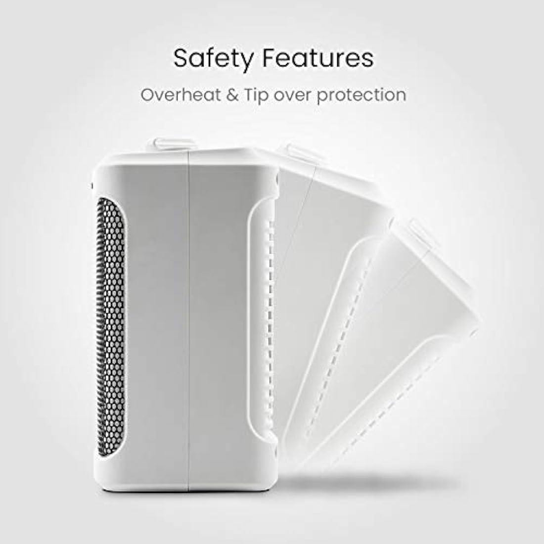 Mini calentador de espacio de cerámica de 1500 con 3 ajuste