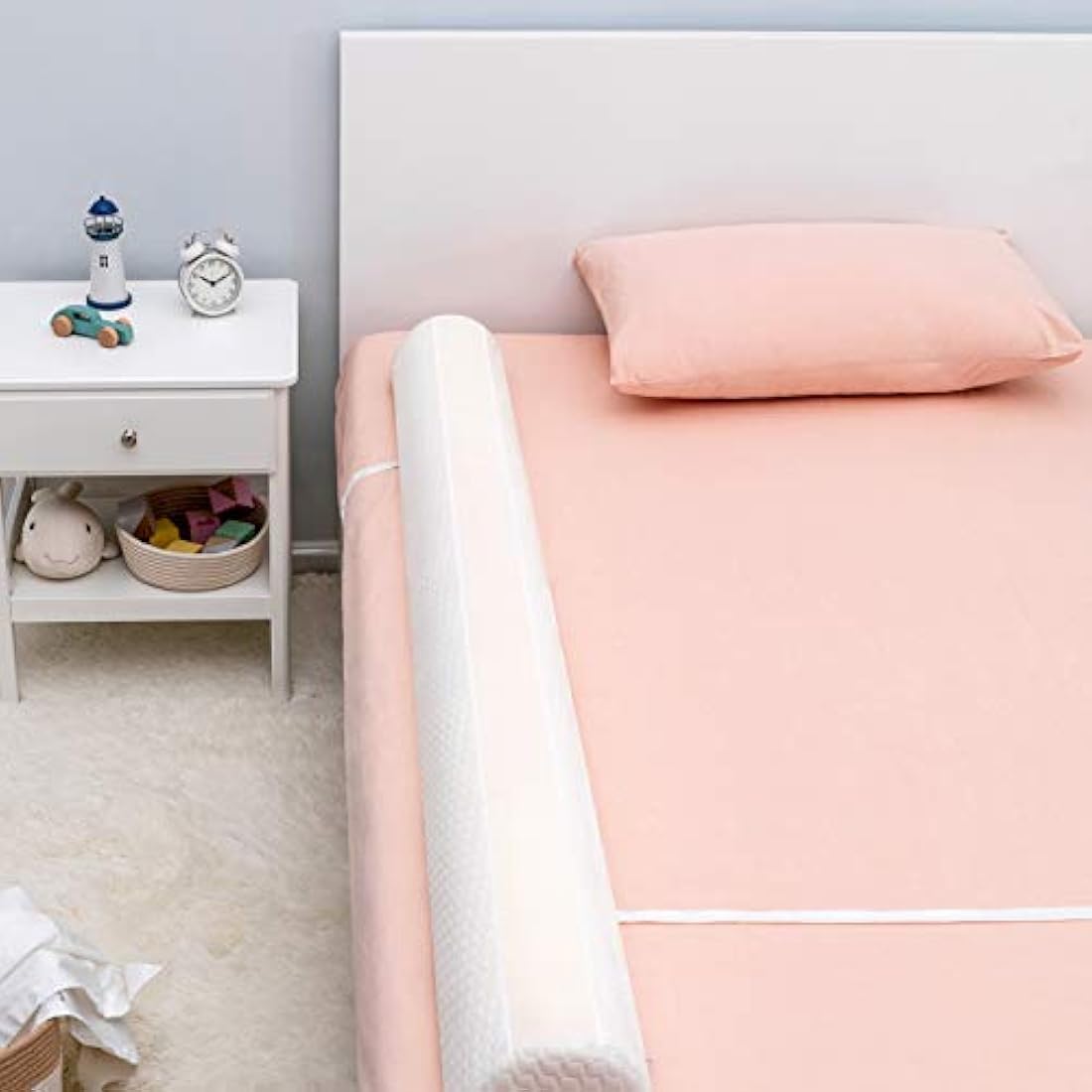 protectores de cama suave portátil para cama de bebé,