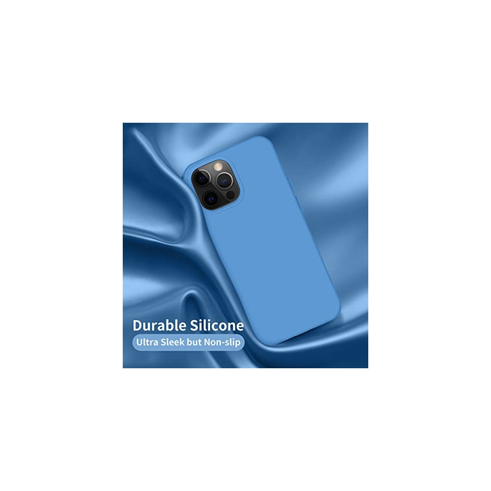 Fundas y Estuches de silicona para iPhone 13 Pro Azul