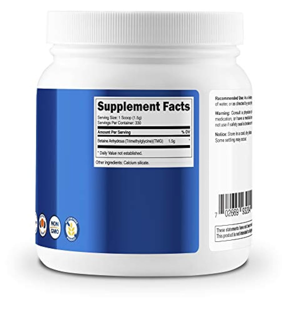 botella Nutricost Betaine