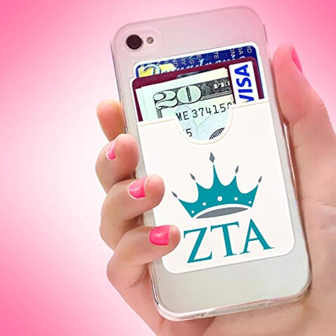 Adhesivo Cell Phone Wallet Sorority Shop