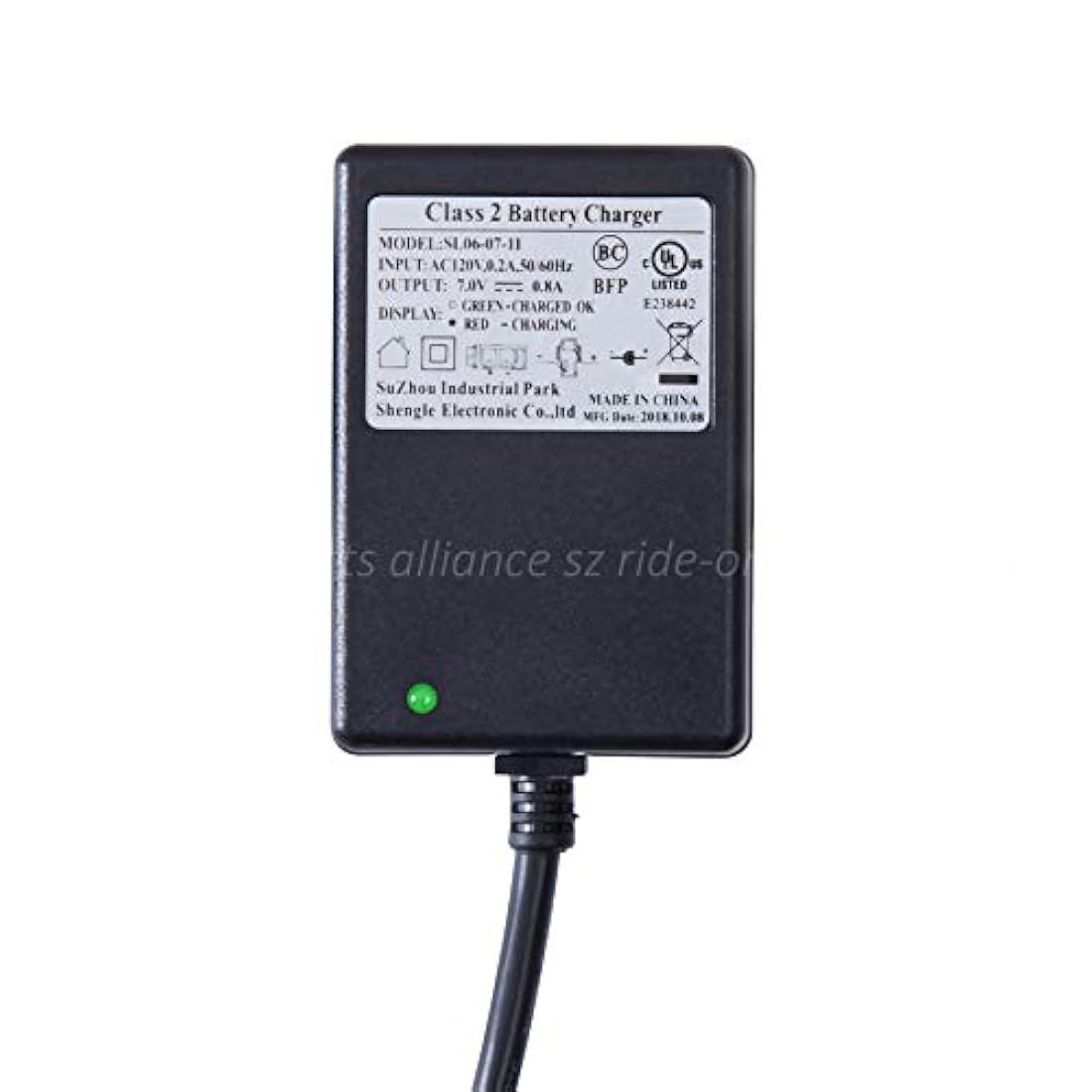 Cargador de 6 V para niños en coches