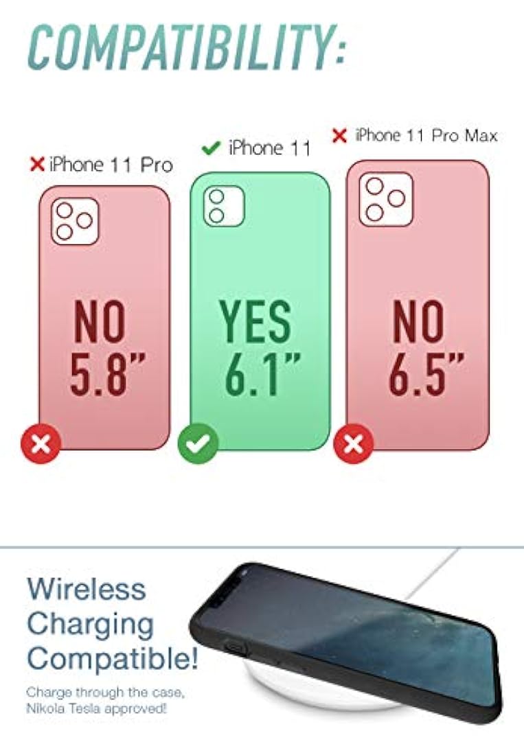 Funda tipo cartera para iPhone 11 Pro, iPhone 11