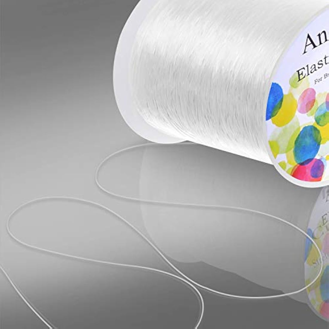 Anezus Cuerda elástica para pulseras Nylon