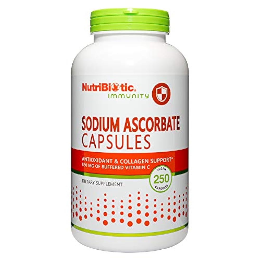 Cápsulas de ascorbato de sodio 250 cápsulas