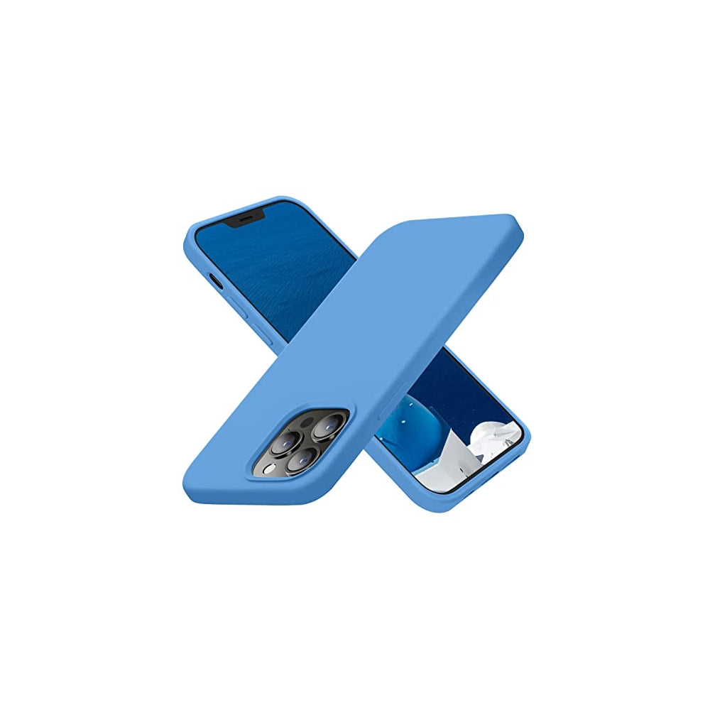 Fundas y Estuches de silicona para iPhone 13 Pro Azul
