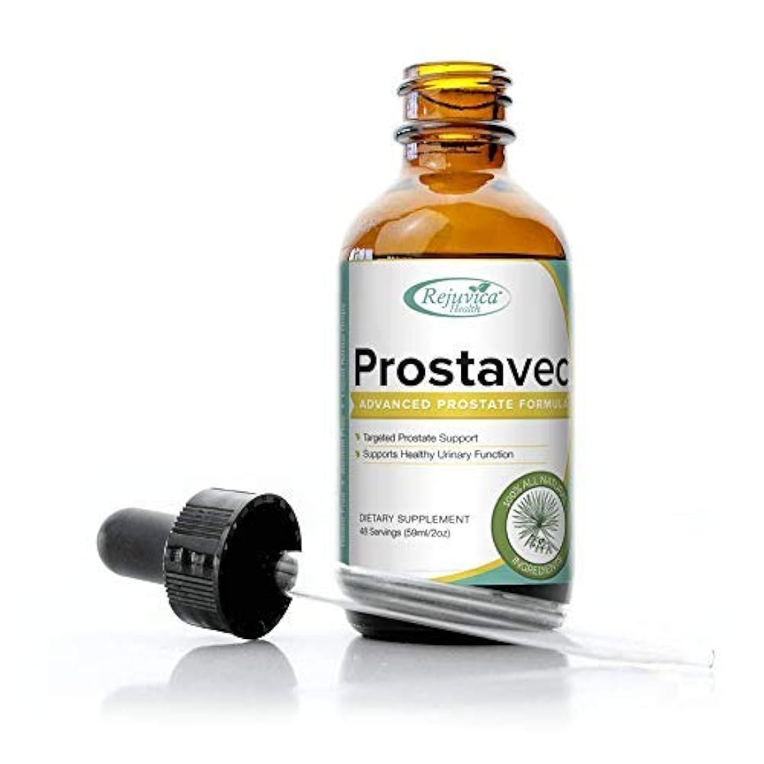 Suplemento de apoyo para la próstata Prostavec, en fórmula