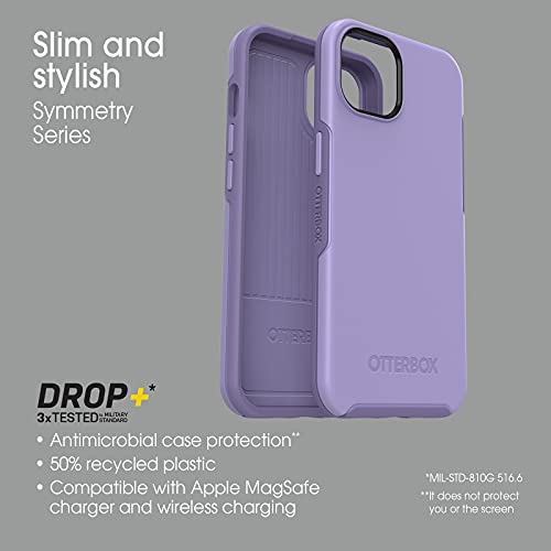 OtterBox Symmetry Series - Funda solo para iPhone 13, morado reposo