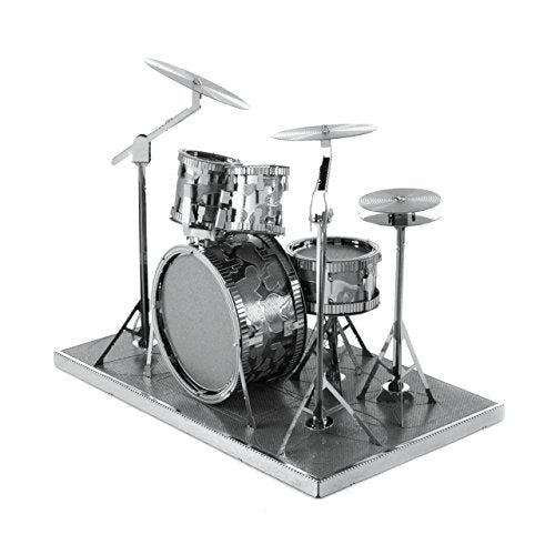 Fascinaciones Metal Earth Drum Set 3D Metal Model Kit