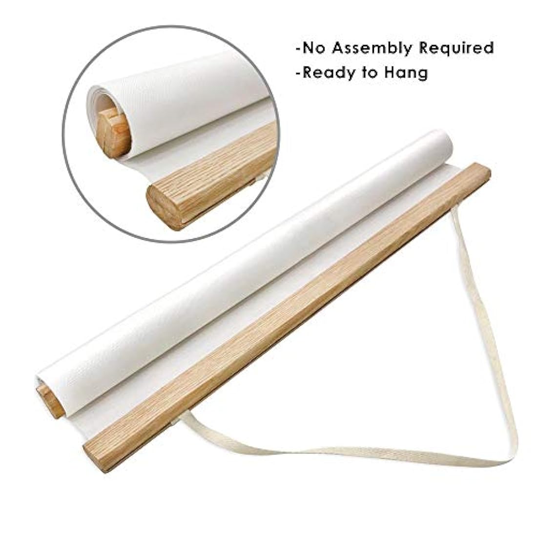 Wall26 - Póster colgante con marcos de madera