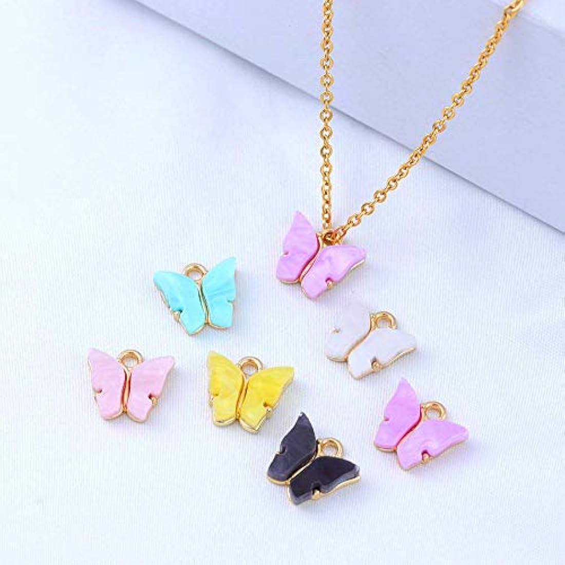 Moda Acrílico Mariposa Lindo Encantos