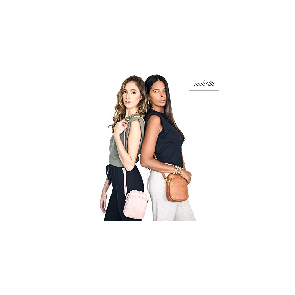 Bolsos bandolera con borla para mujer para teléfono celular
