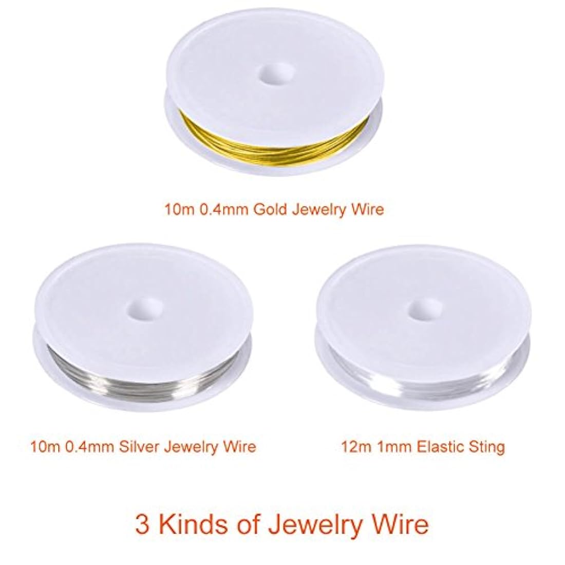 Kit de suministros para hacer joyas con herramientas