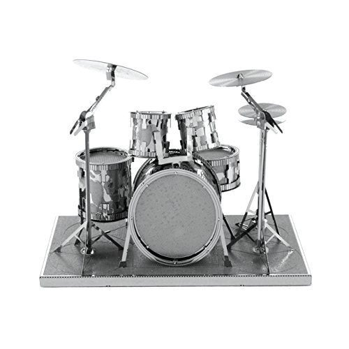 Fascinaciones Metal Earth Drum Set 3D Metal Model Kit