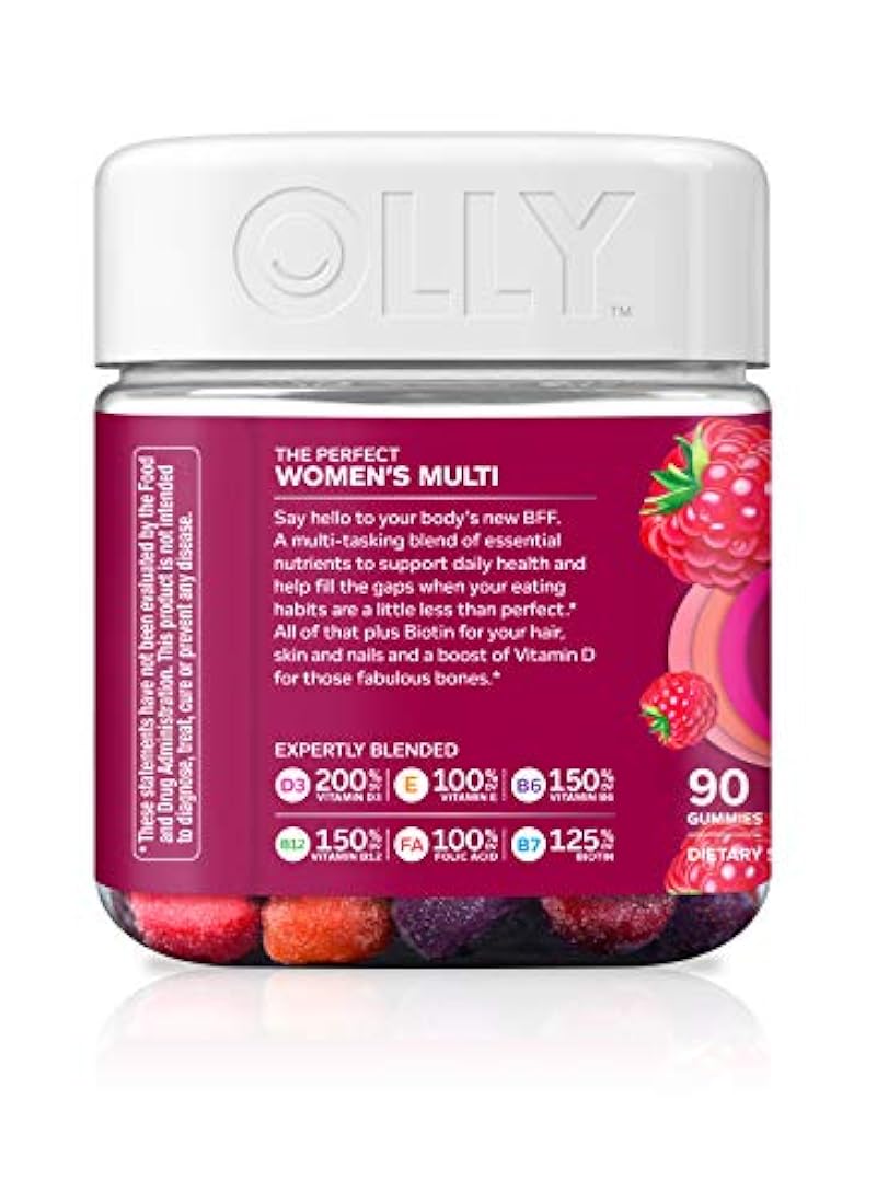 OLLY Perfect Suplementos multivitamínicos para mujeres 1, 1