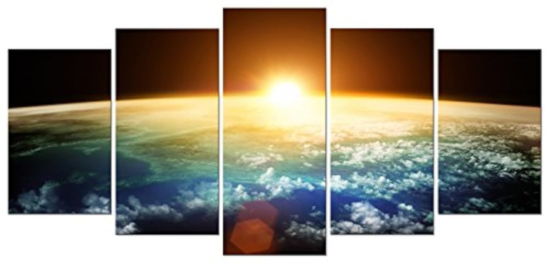 Paneles con modernas impresiones giclee de paisajes marinos