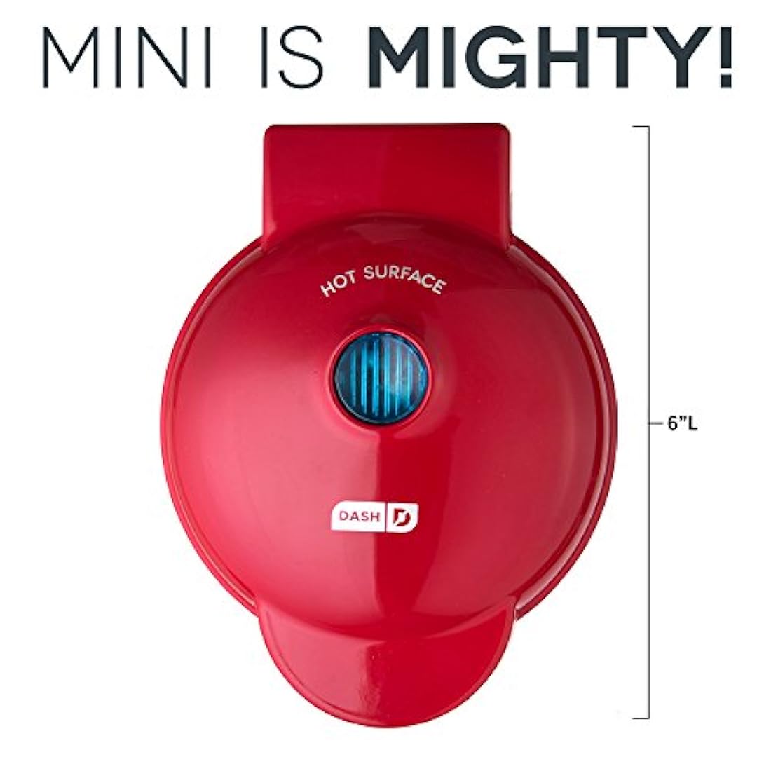 la mini máquina para hacer gofres para waffles