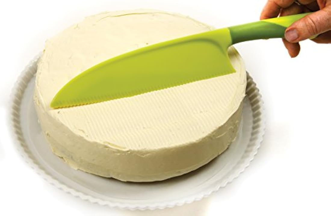 Norpro 572 - Cuchillo para lechuga, color verde, Verde,