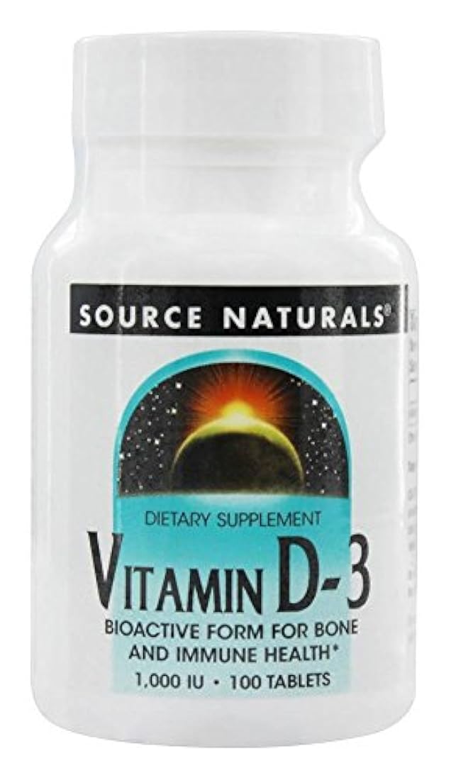Vitamina D 1000 iu source naturals