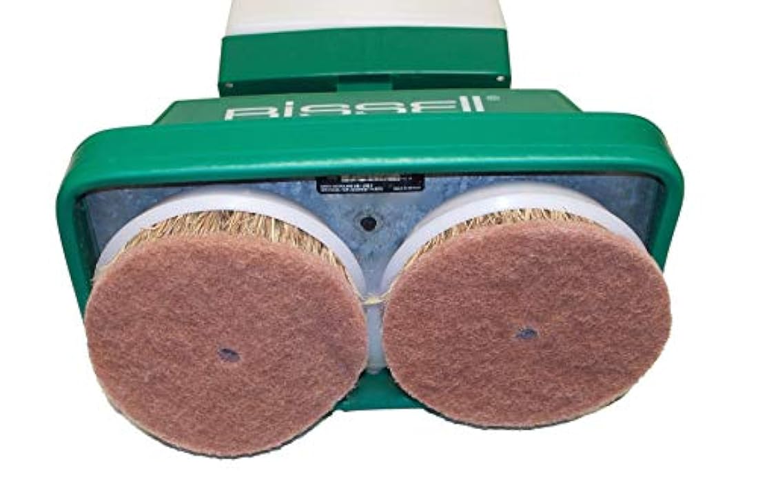 Depurador y pulidor portátil de dos cepillos