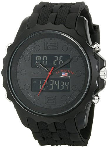 Reloj deportivo negro para hombre