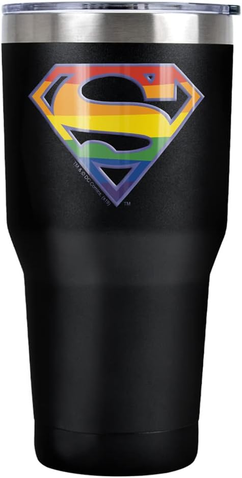 Taza de Acero Inoxidable LOGOVISION 30 oz con Tapa Deslizante