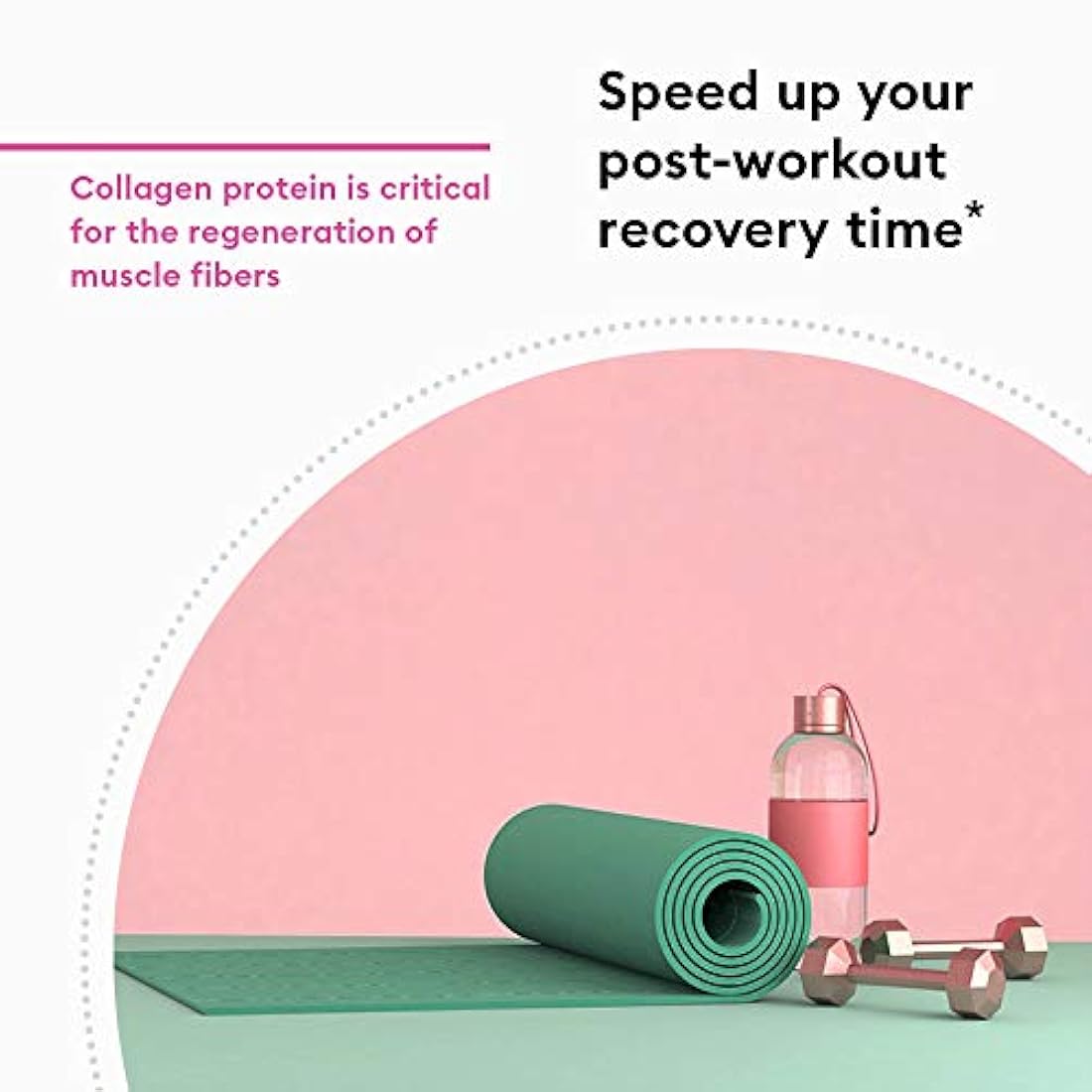 Péptidos de colágeno en polvo apoya el cabello, la piel