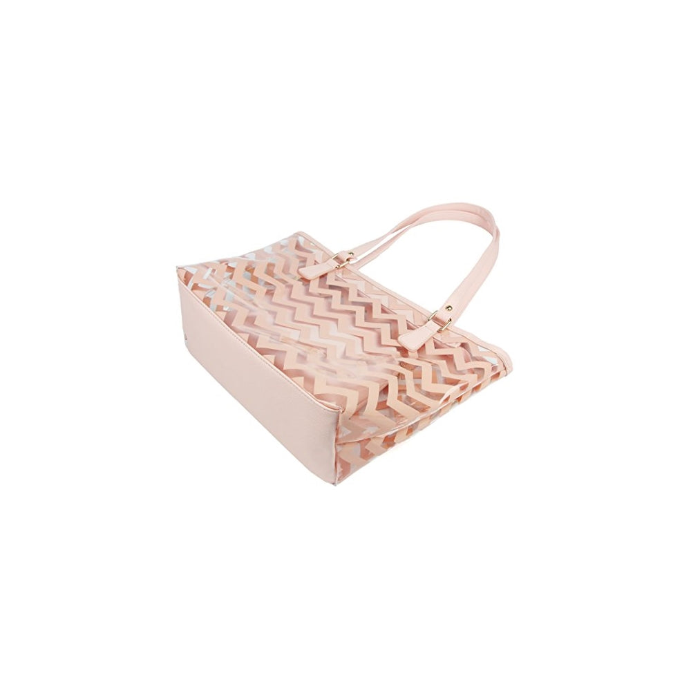 Bolsos con diseño de rayas con bolsillo