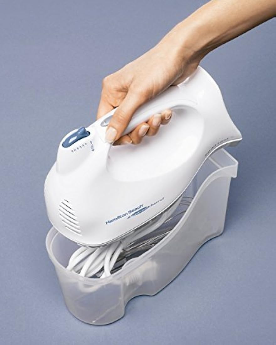 Batidora manual con pie