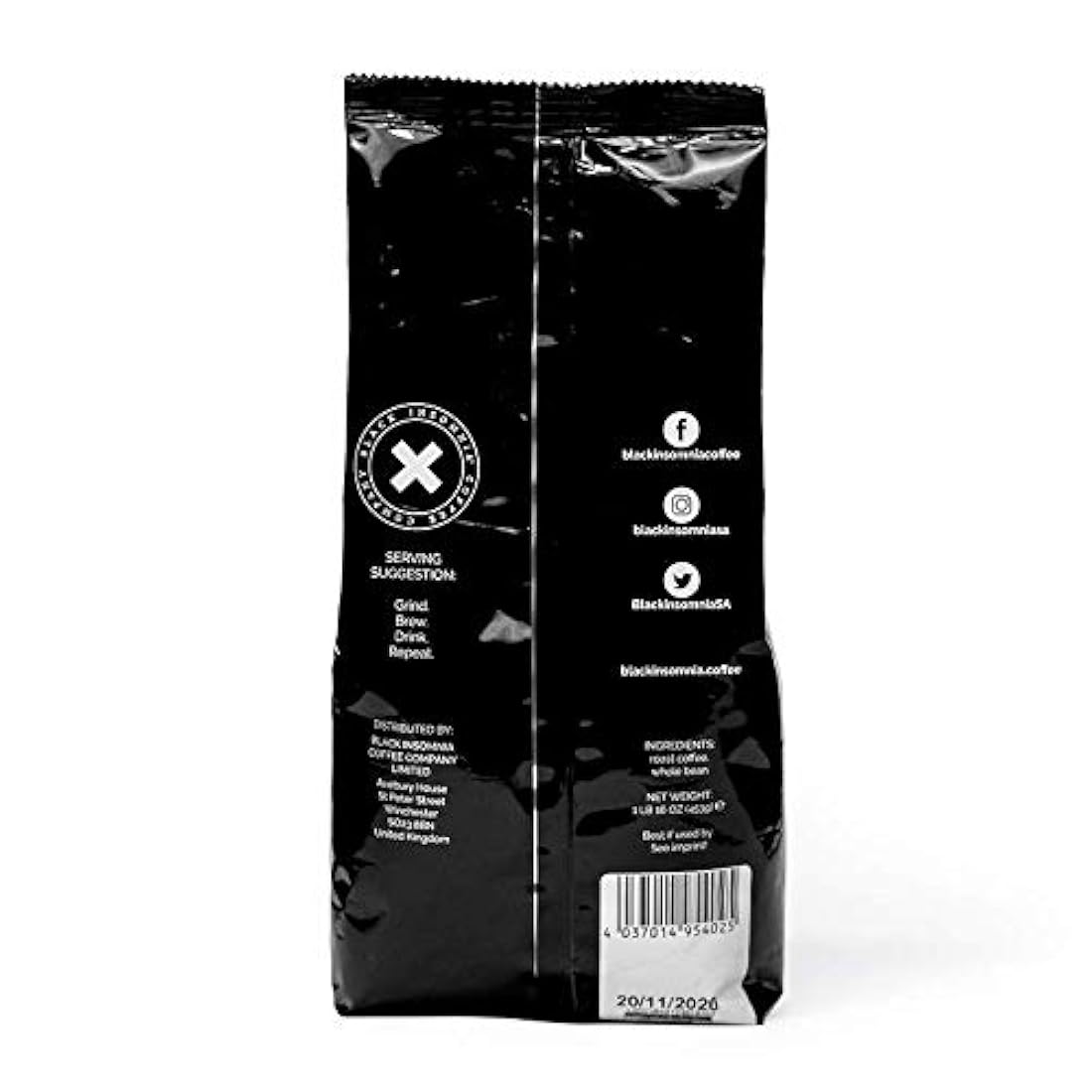 Black Insomnia granos de café enteros