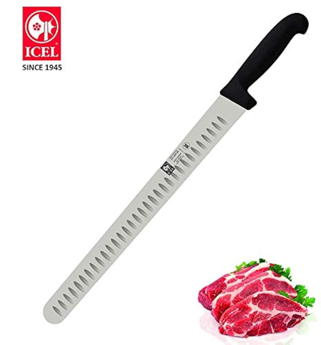 ICEL -Cuchillo rebanador de 14 en acero de carbono