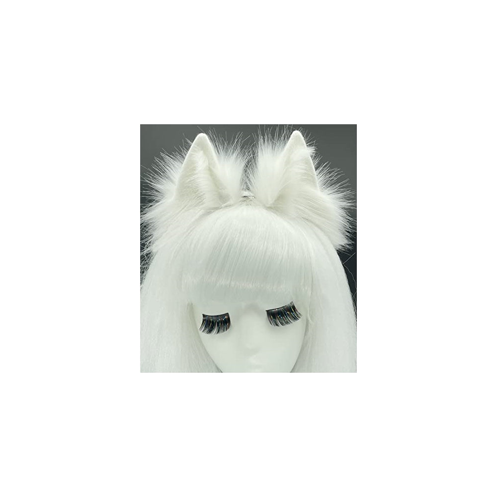 Disfraces de Diadema de orejas de lobo talla única