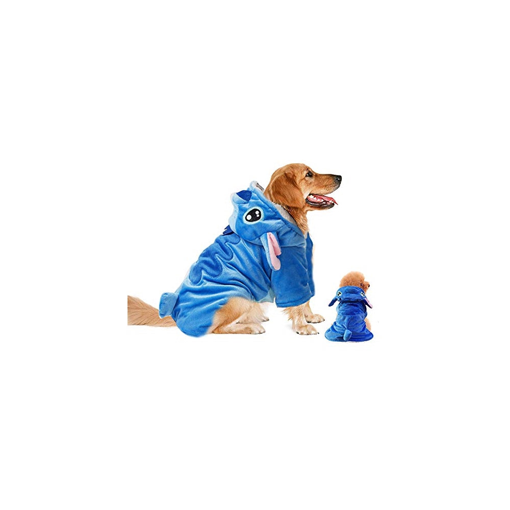 Disfraces para mascotas Gimilife azul talla M