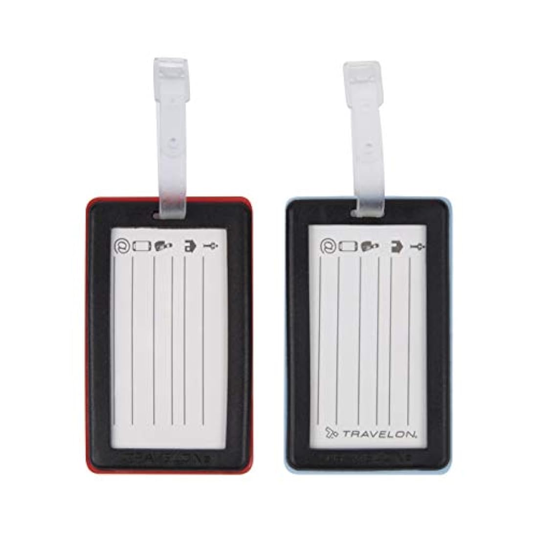 Juego de 2 etiquetas para equipaje