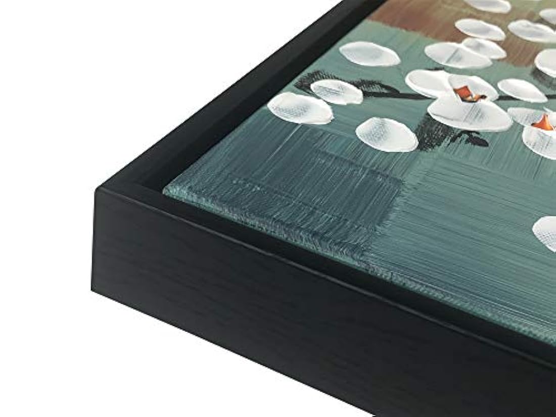 Lienzo pintado a mano, diseño de flores